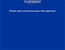Tablet Screenshot of pijnenburg.nl